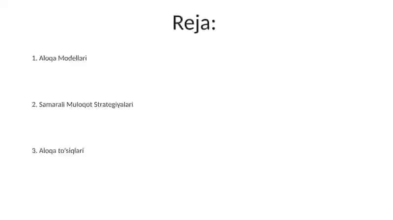 Samarali Muloqot Strategiyalari 2
