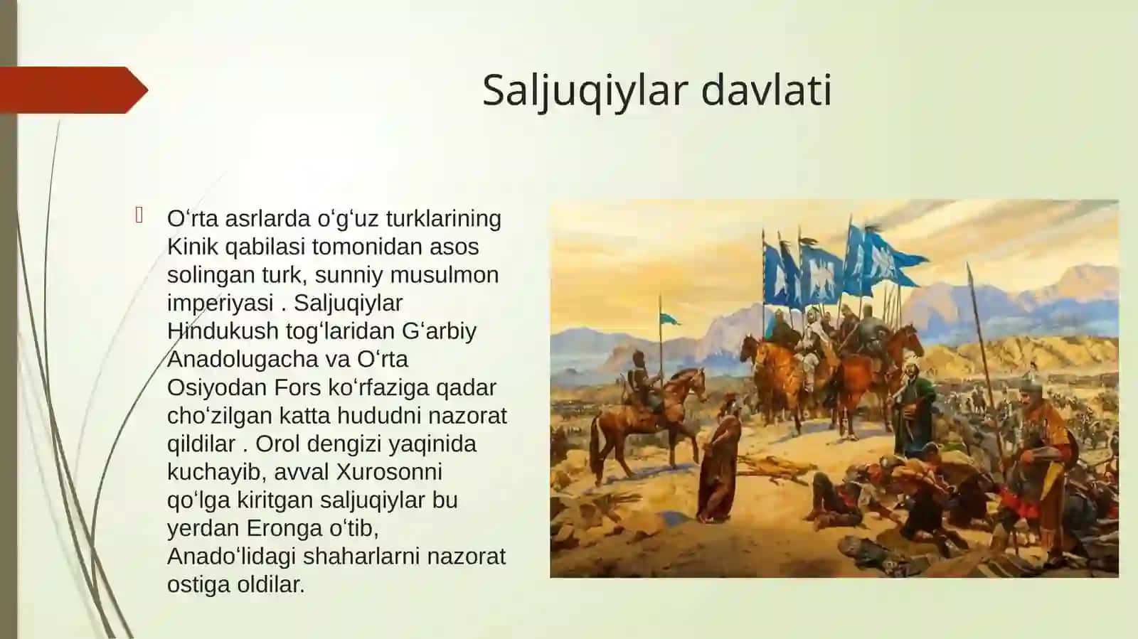 Saljuqiylar davlati (1037–1194) 2