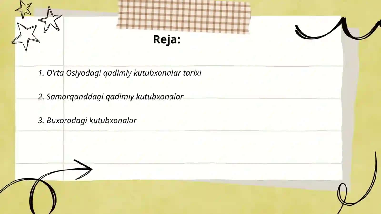 Oʻrta Osiyoning qadimiy kutubxonalari 2