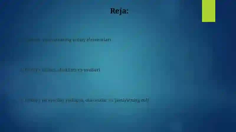Pedagogik jarayon ta'limi 2