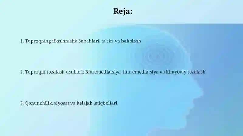Tuproqning ifloslanishi 2