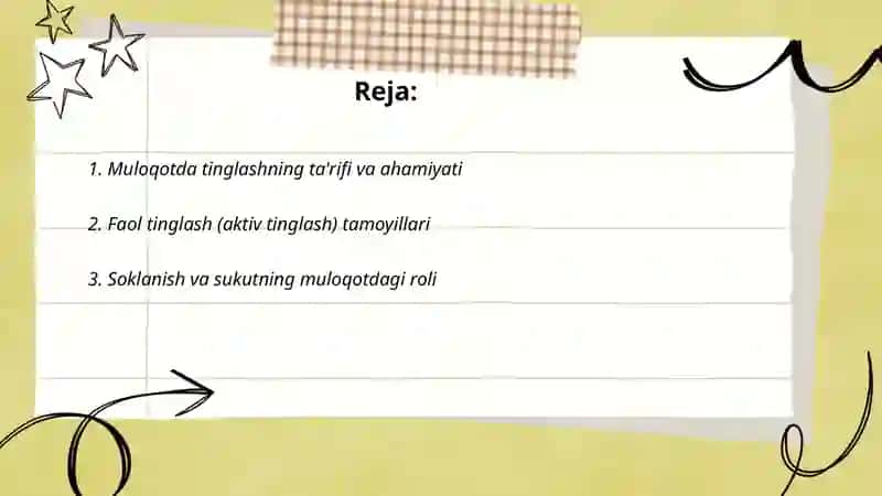 Muloqotda tinglash va sukut madaniyati 2