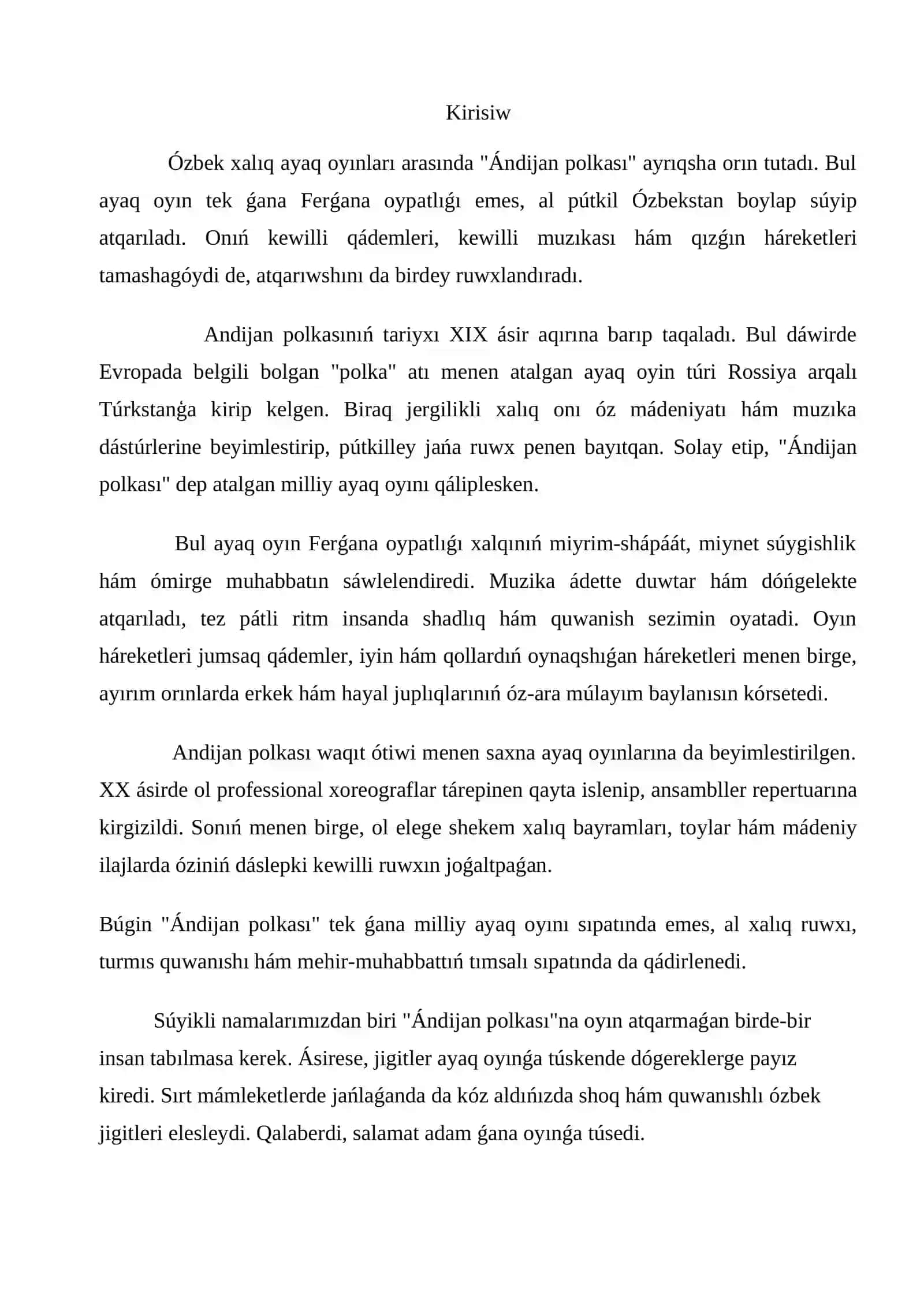 Andijon polkasi qq tilinde 2