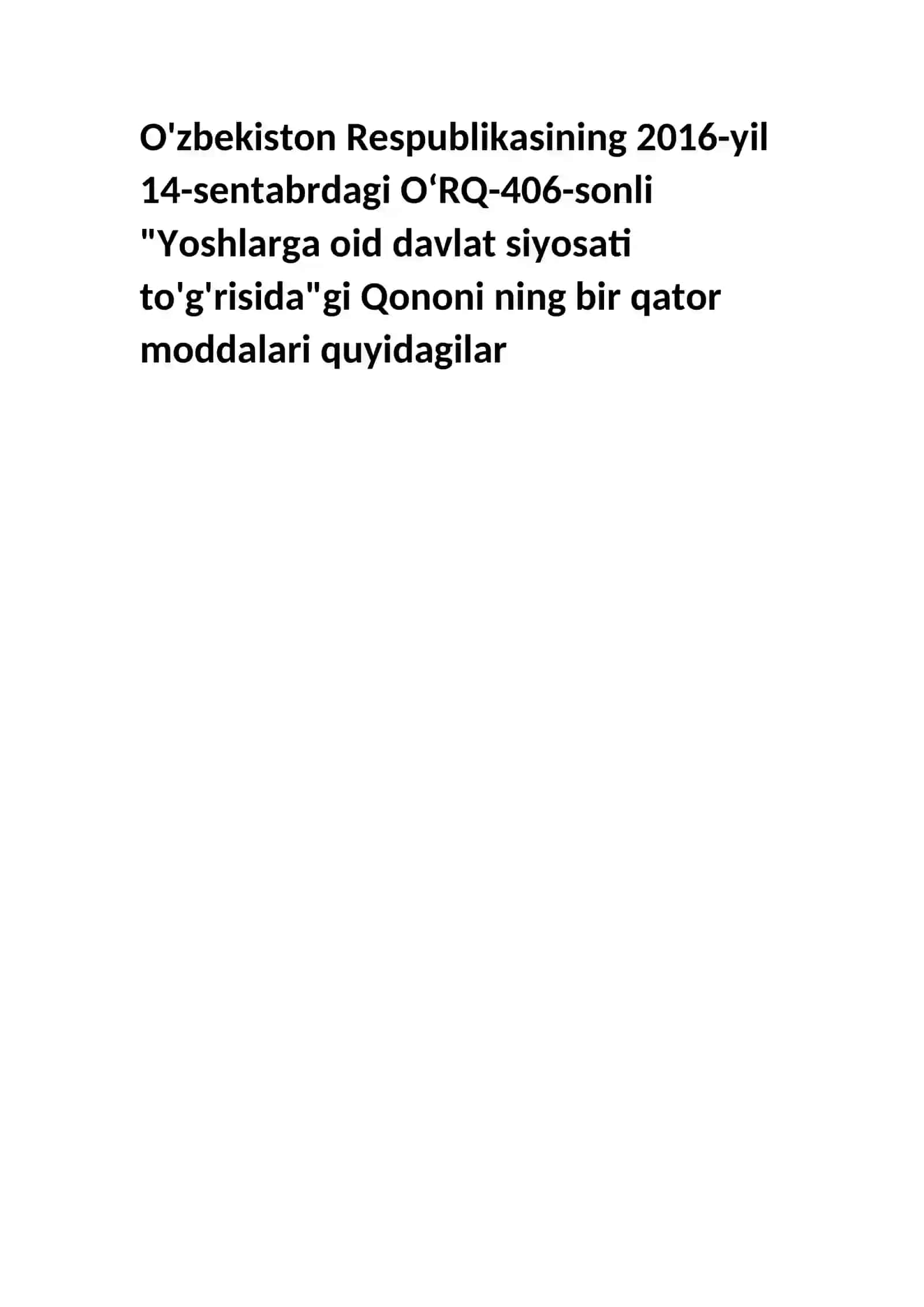 Xalqchil va insonparvar davlat qurish 2