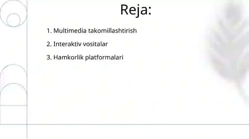 Zamonaviy taqdimot vositalari 2