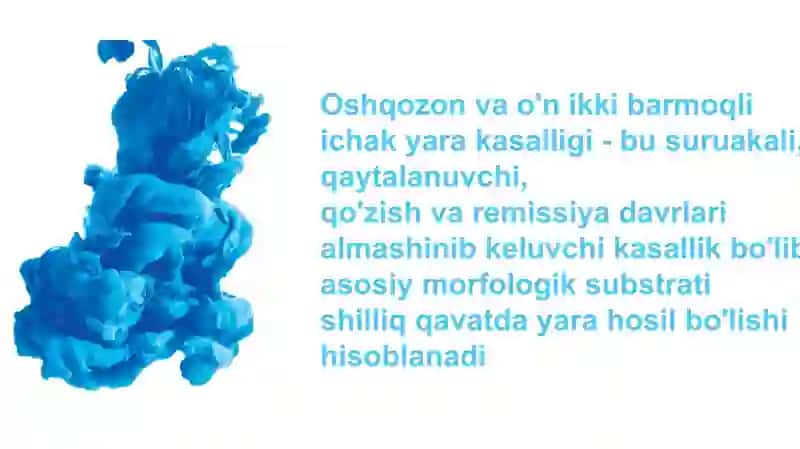 Oshqozon va o'n ikki barmoqli ichak yara kasalliklari 2