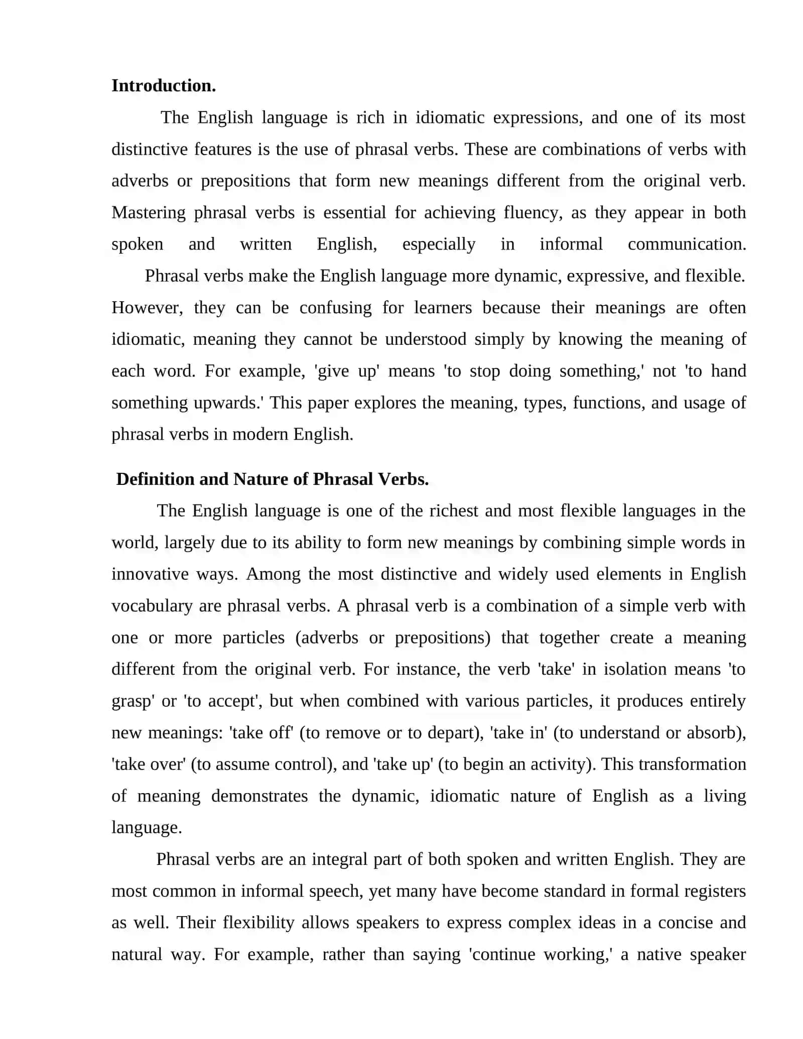 Phrasal Verbs 2