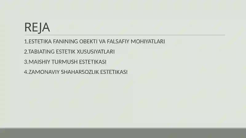 ESTETIK DID VA OLAMNI ESTETIK IDROKETISHNING SHAXS KAMOLOTIGA TA’SIRI 2