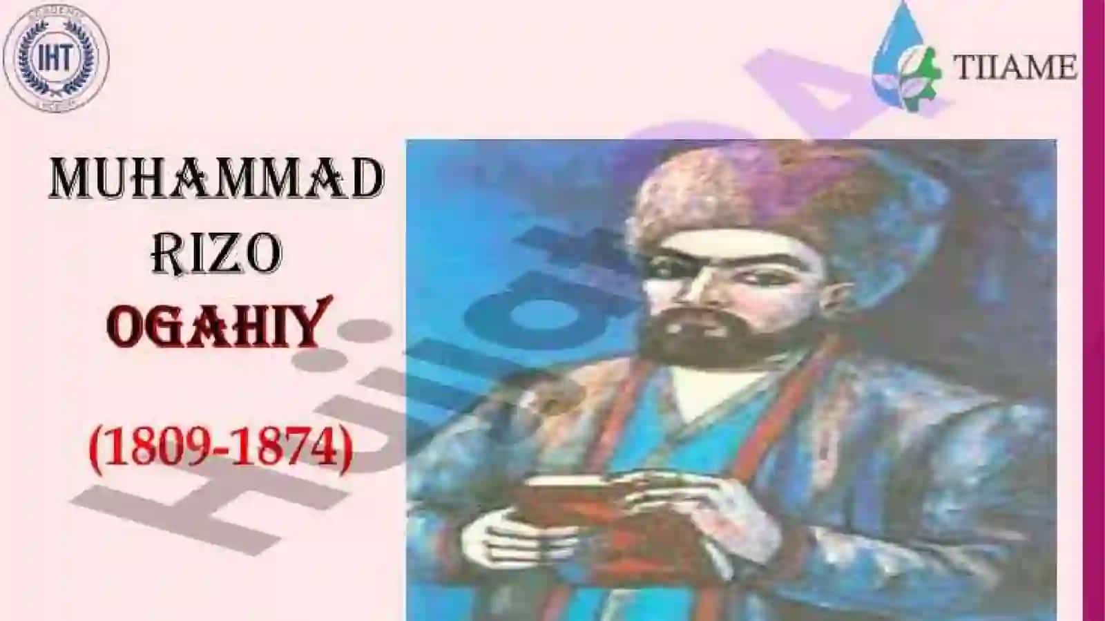OGOHIYNING SHE'RIY MAHORATI, TARIXIY VATARJIMA ASARLARI 2