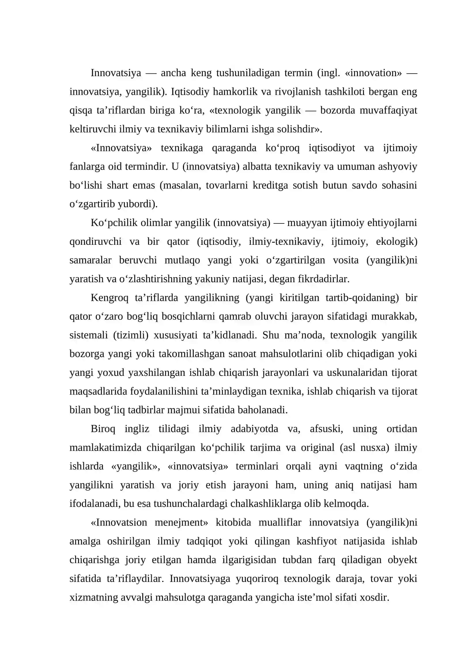 Innovatsion faoliyatni moliyaviy boshqarish fanining predmeti, obyekti va metodlari 2