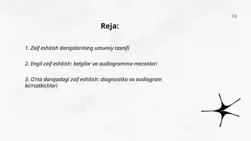 Zaif eshituvchi insonlarning darajalari 2
