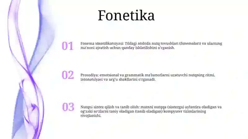 Tilshunoslikning Zamonaviy Sohalari 2