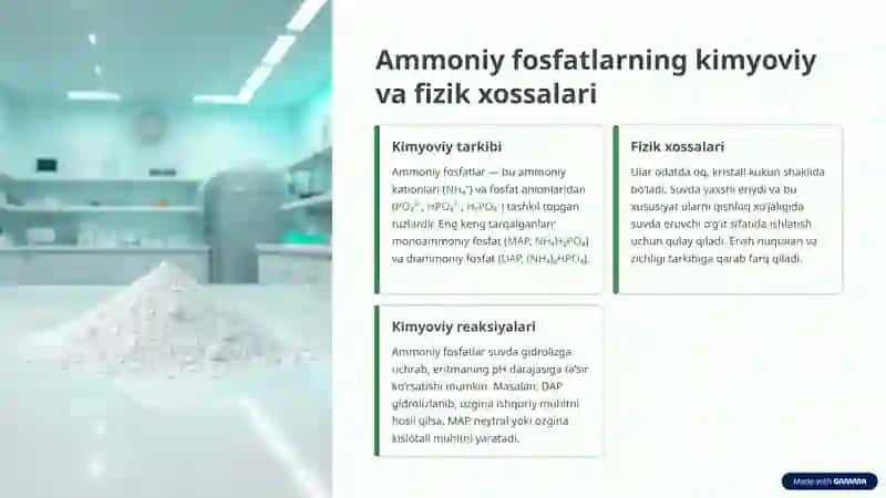 Ammoniy fosfatlar 2