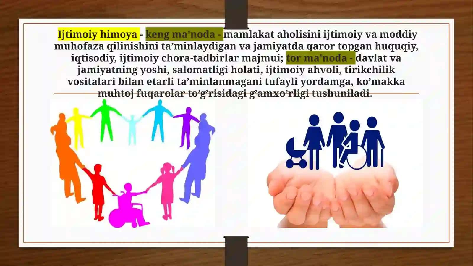 Ijtimoiy sohada davlat siyosatining takomillashib borishi. Aholi farovonligini oshirish tadbirlari 2