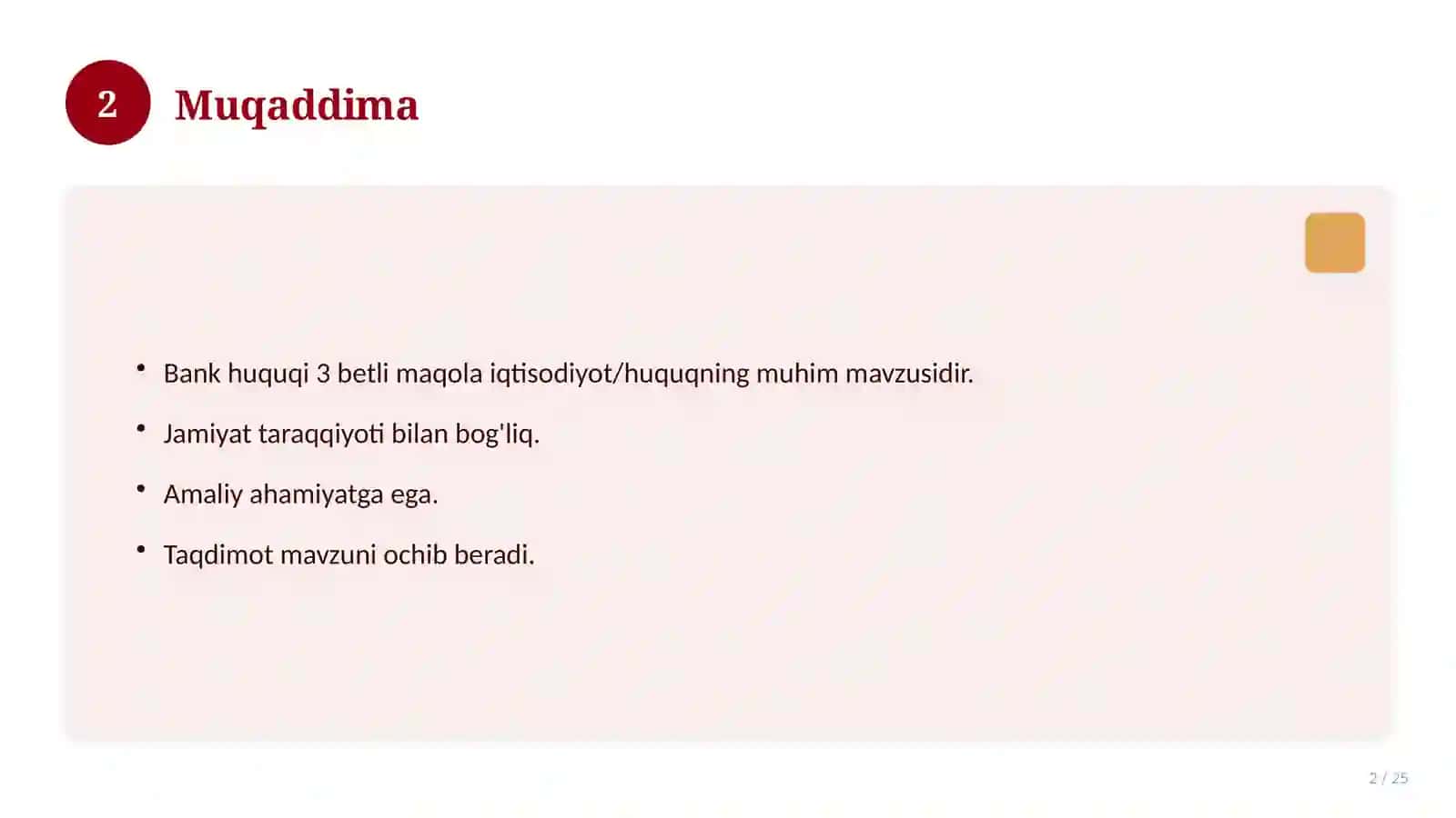 Bank huquqi 3 betli maqola 2
