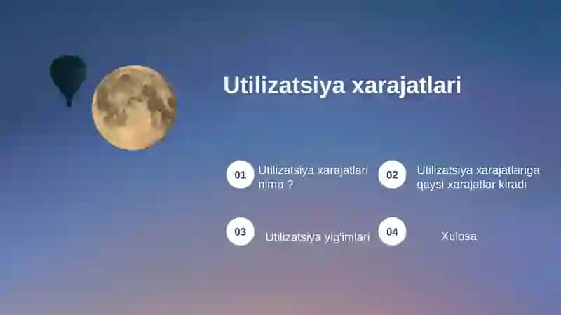 Utilizatsiya xarajatlari 2
