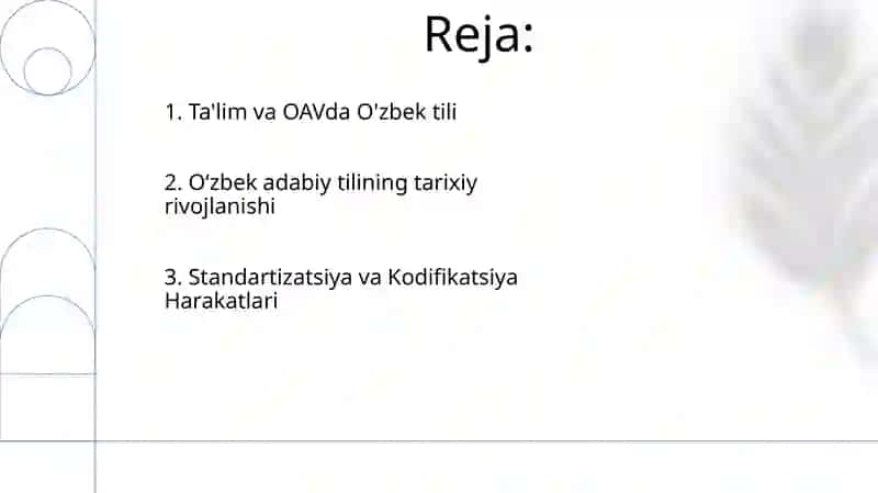 Hozirgi oʻzbek adabiy tilining davlat tili mavqeyidagi oʻrni 2