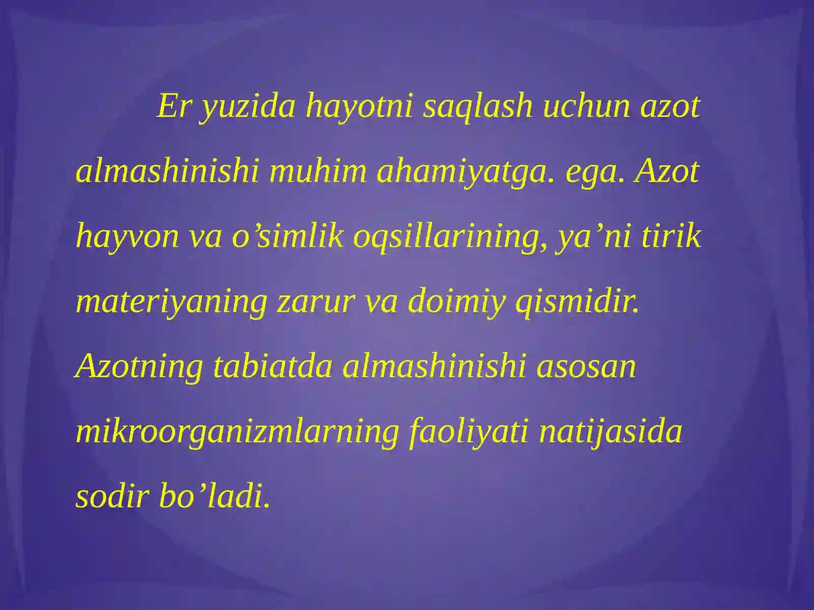 Tabiatda uglerod va azot aylanishida mikroorganizmlarning roli aerob va anaerob sharoitda kletchatkani parchalovchi mikroblar 2
