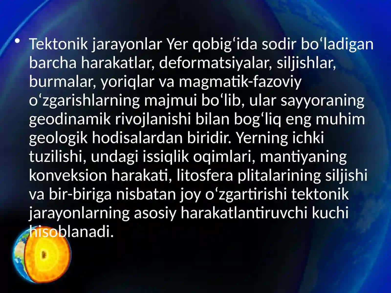 Tektonik jarayonlar 2