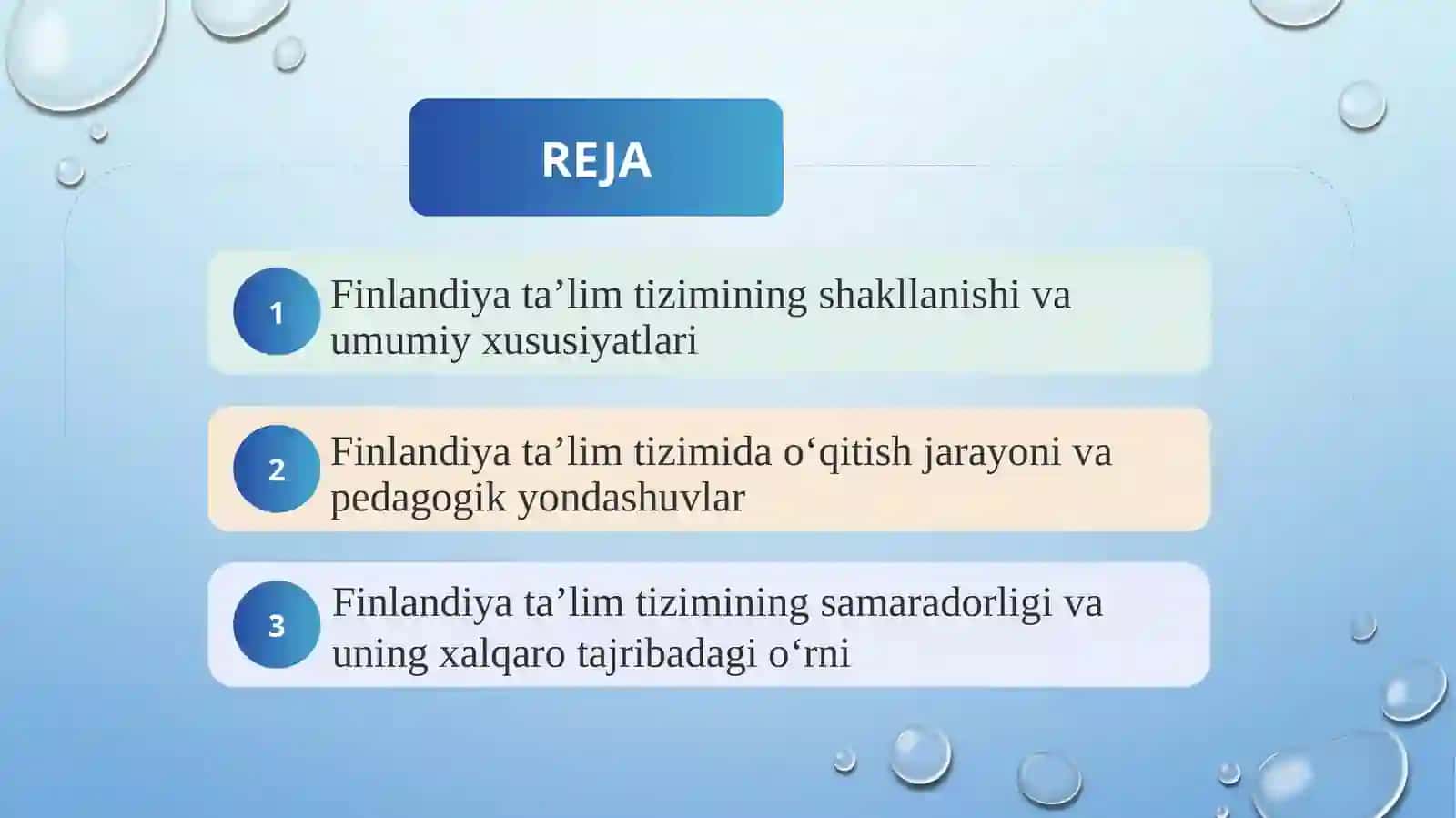 Finlandiya ta’lim tizimi  slayd 2