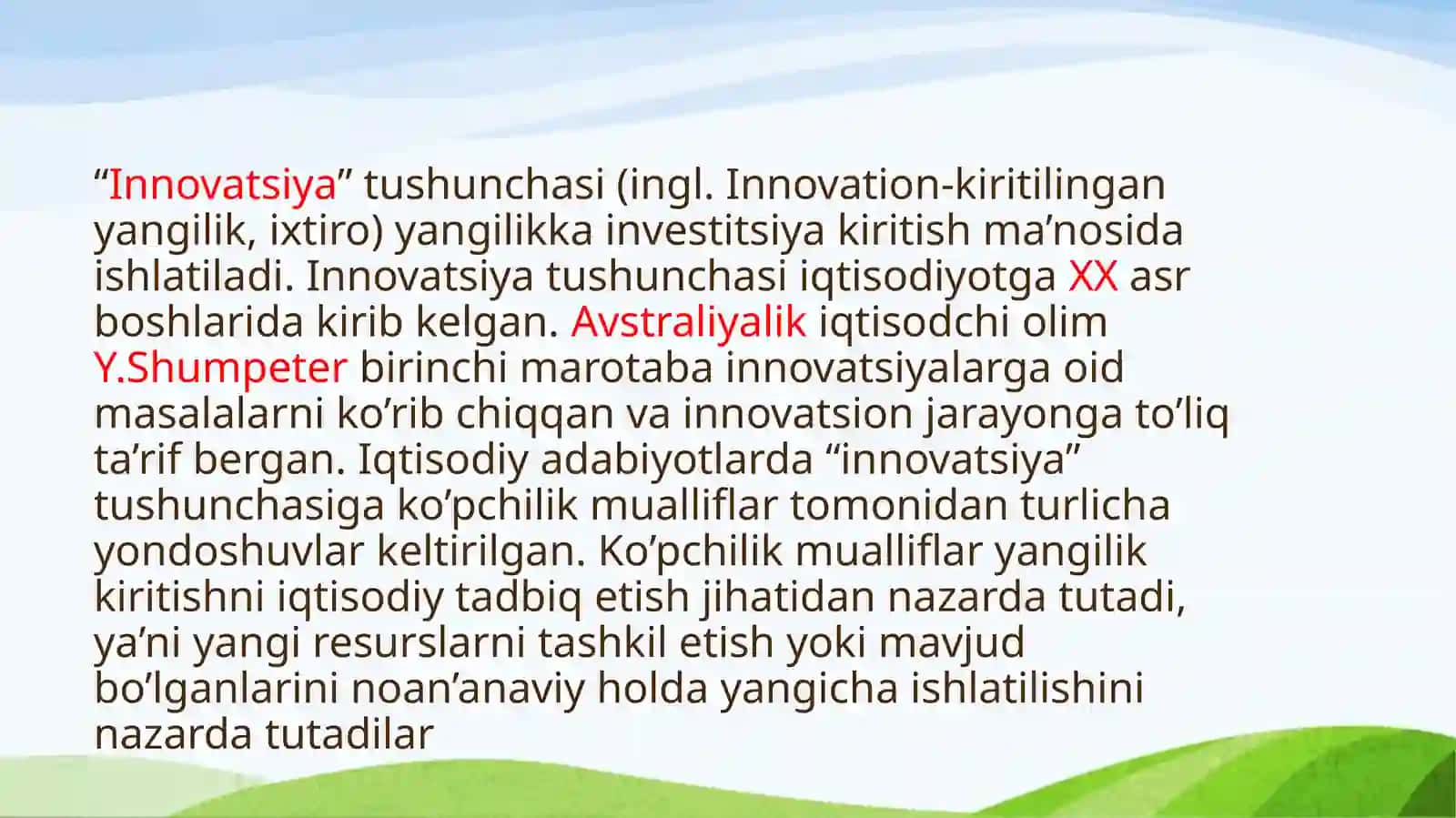 Pedagogik innovatsiyalar asoslari 2