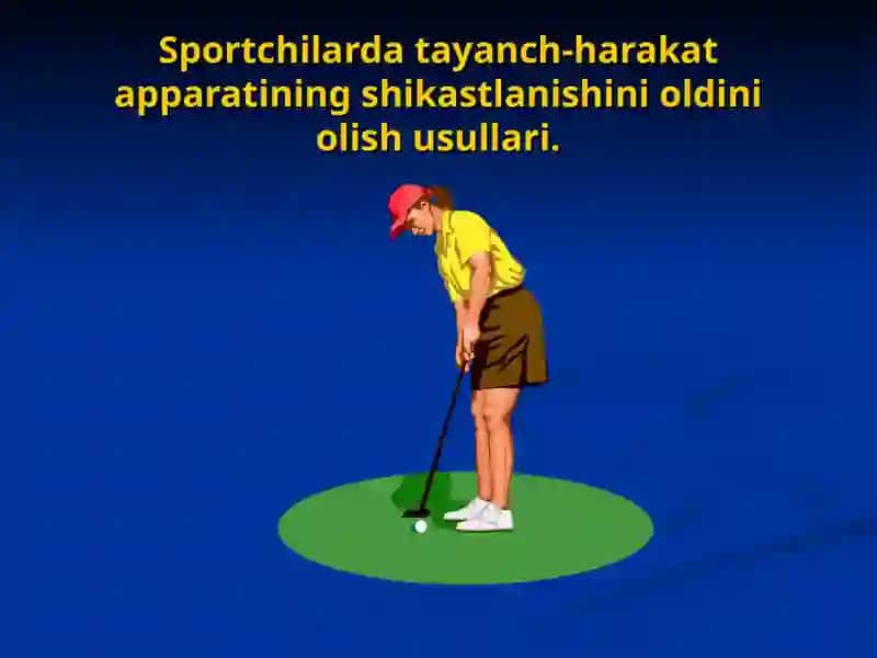 Sportchilarda tayanch-harakat apparatining shikastlanishini oldini olish usullari 2