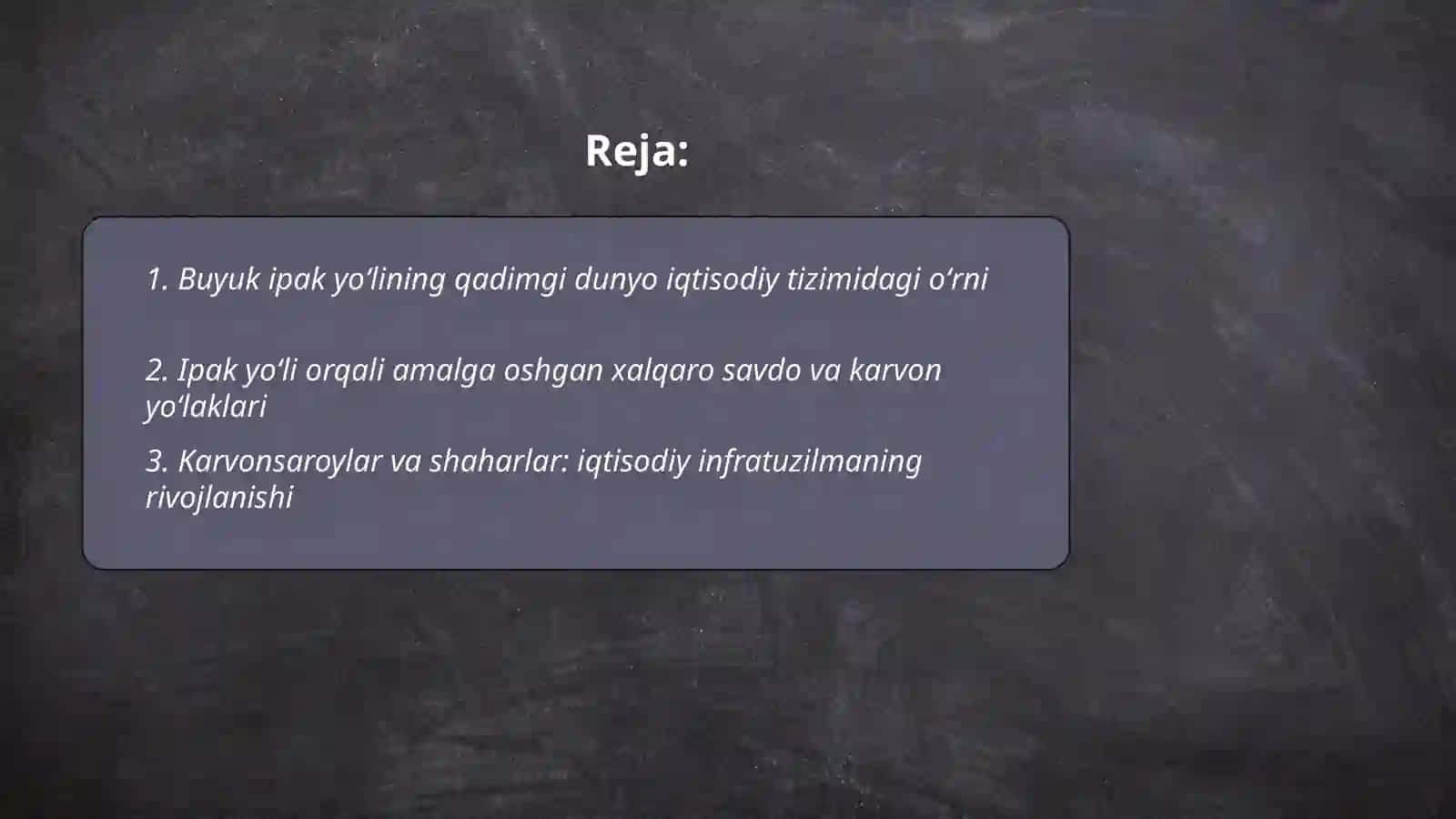 Qadimgi dunyo iqtisodiy taʼlimotlari 2