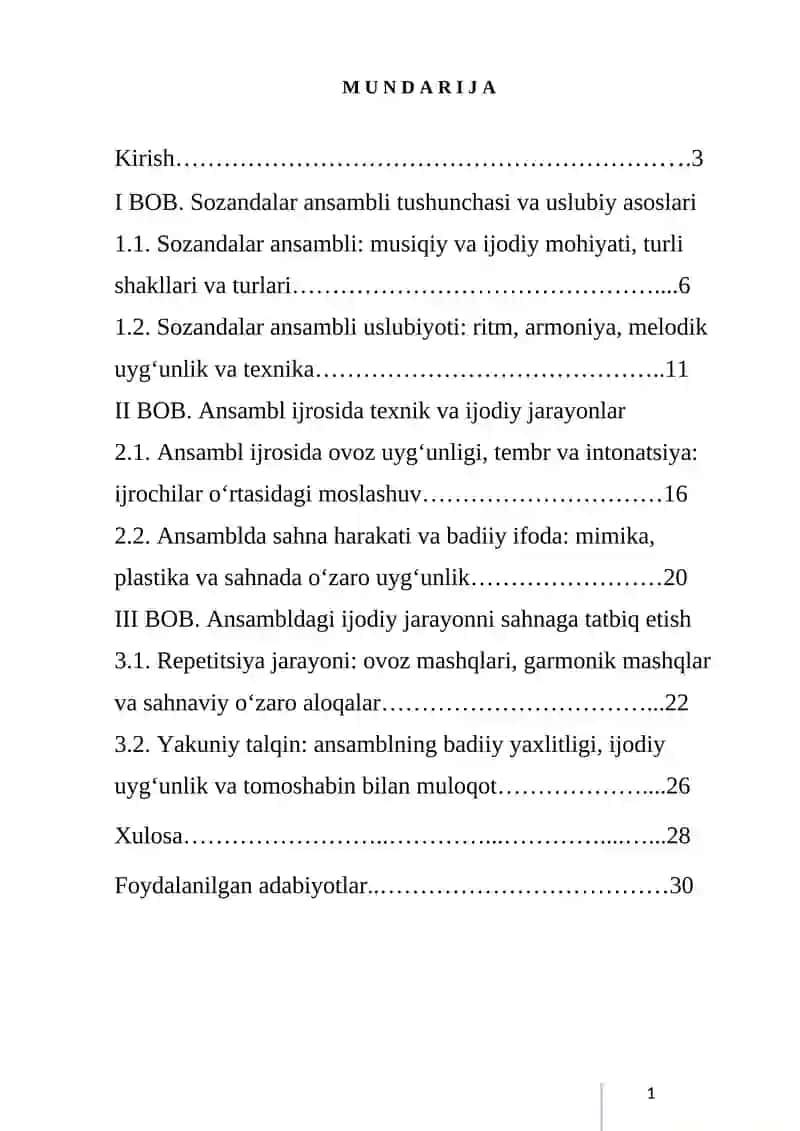 SOZANDALAR ANSAMBLI BILAN ISHLASH 2