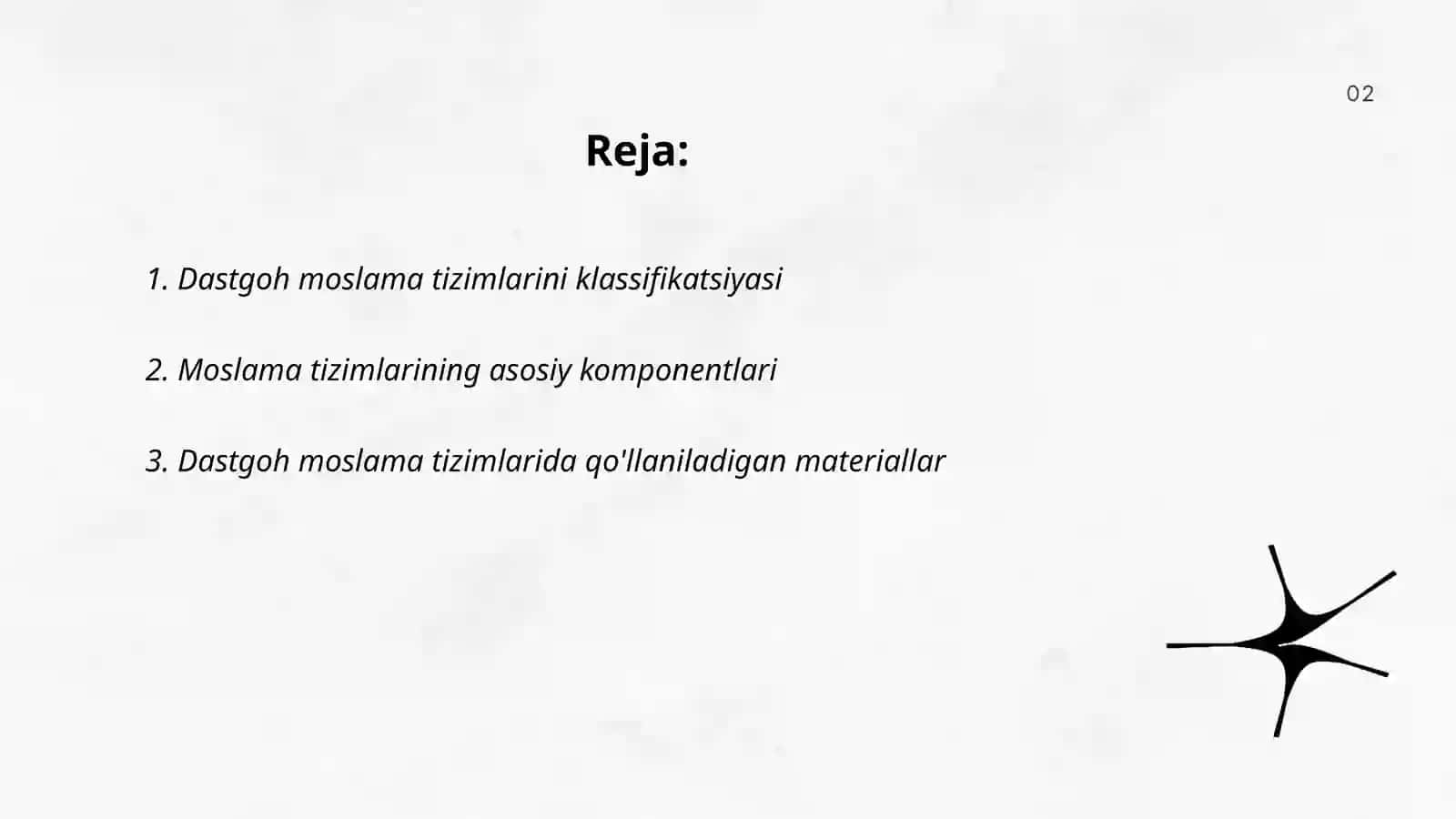 Dastgoh moslama tizimini oqilona tanlash 2