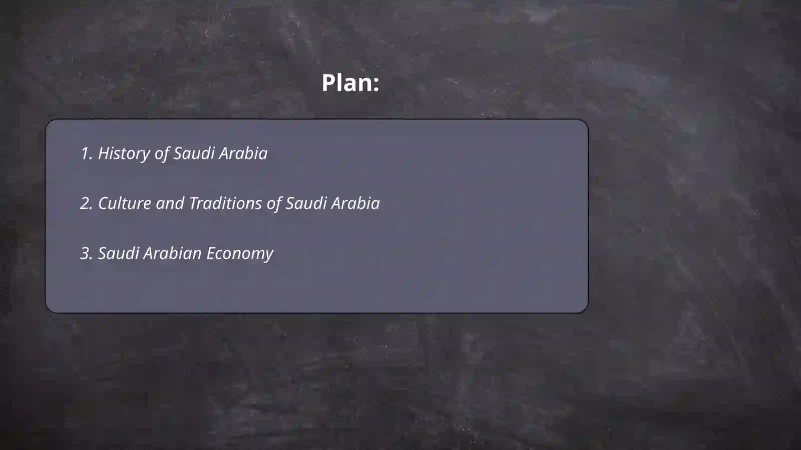 Saudia Arabia History 2