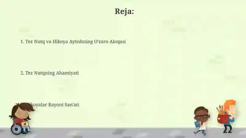 Tez aytish, masallar va ularning ahamiyati 2