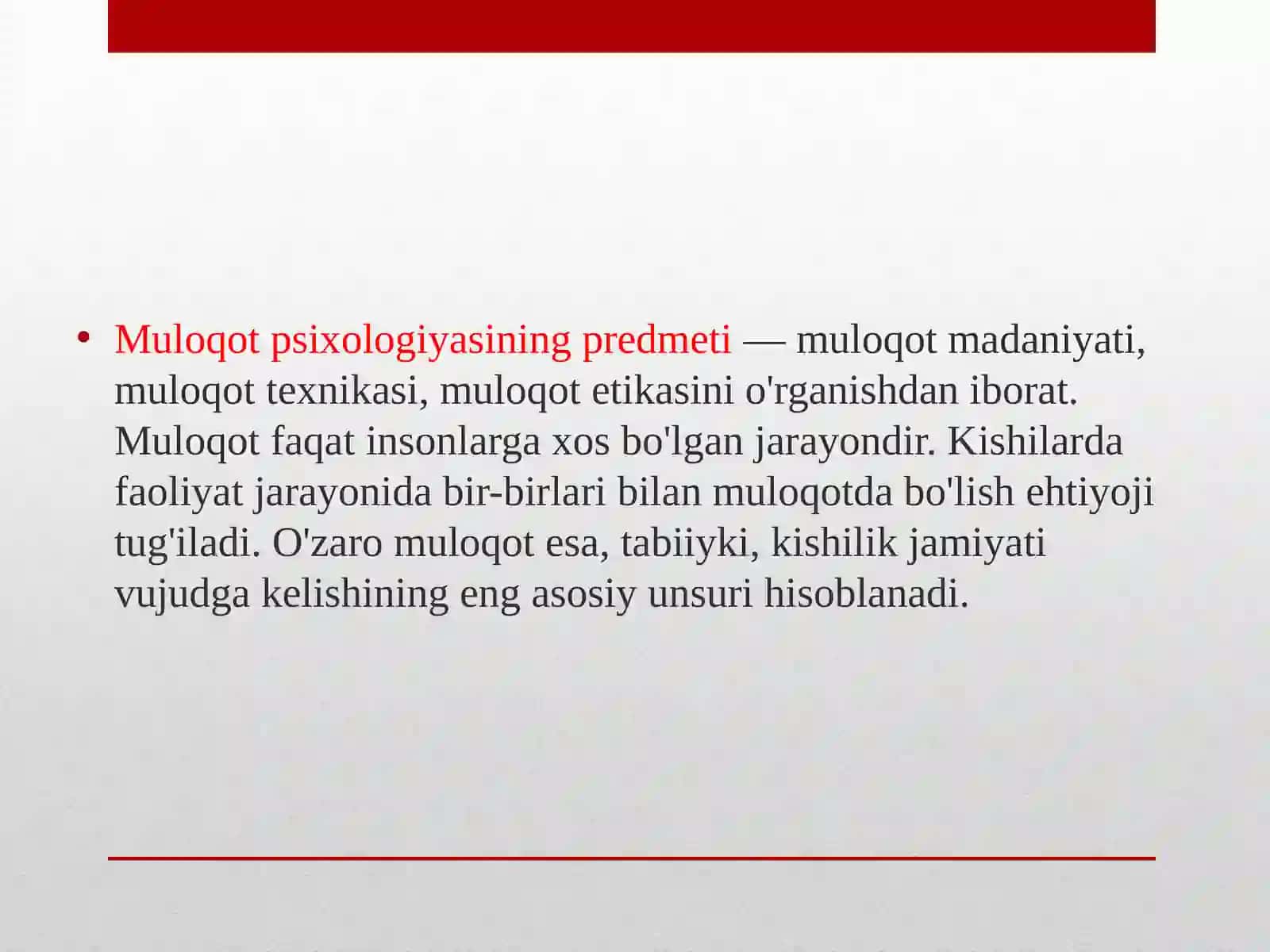 MULOQOTPSIXOLOGIYASINING PREDMETI MAQSAD VA VAZIFALARI 2