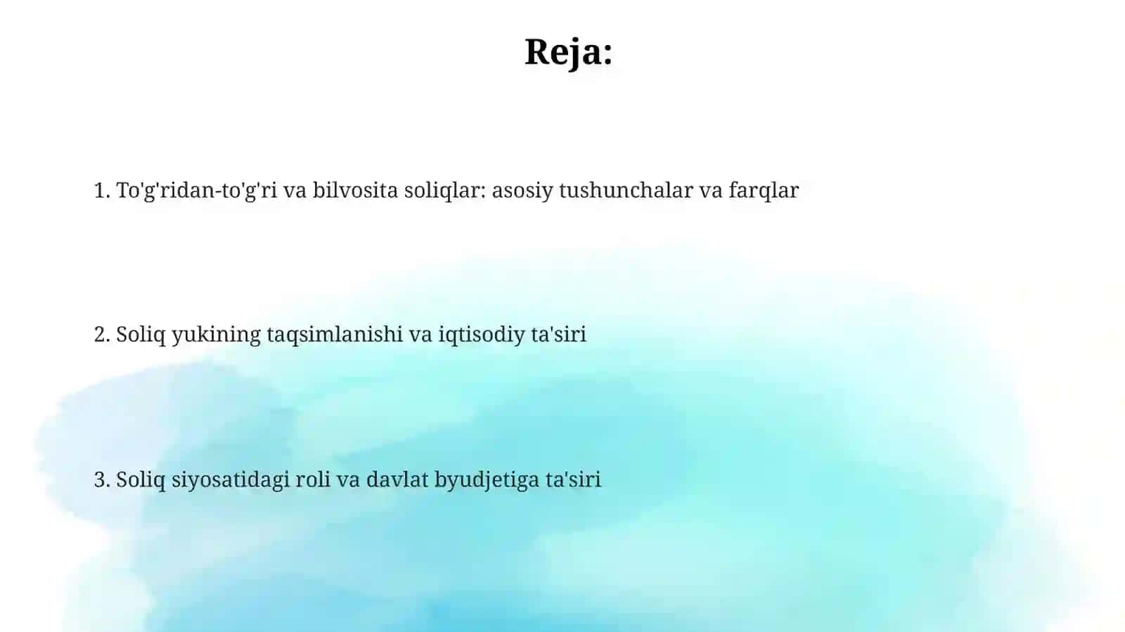To'g'ridan-to'g'ri va bilvosita soliqlar: Ta'riflar va asosiy xususiyatlar 2