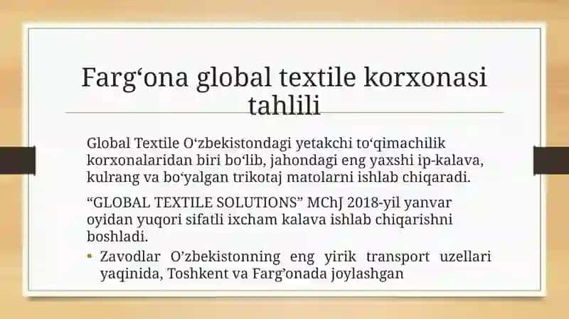 Global Textile Solutions 2