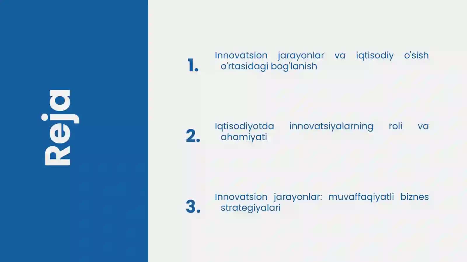 Innovatsion jarayonlarning iqtisodiy mohiyati 2