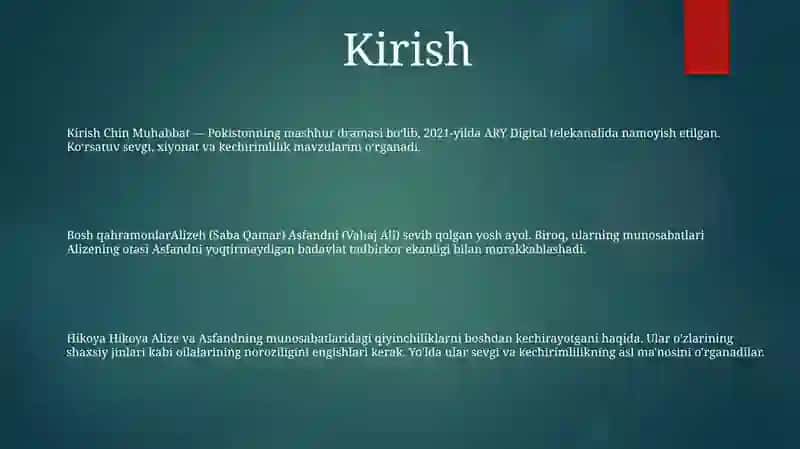 Chin Muhabbat 2