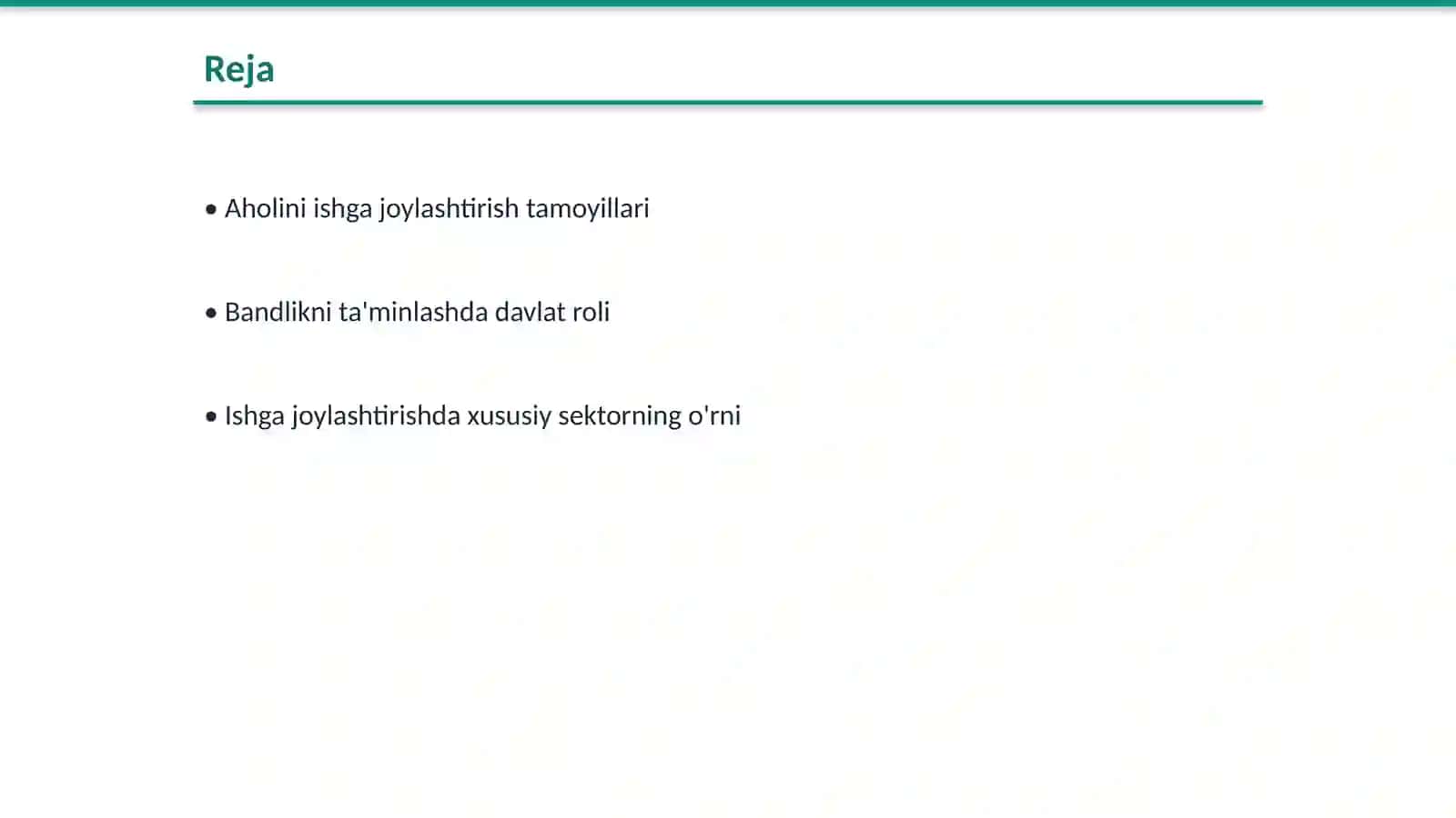 Aholini ishga joylashtirish tamoyillari 2