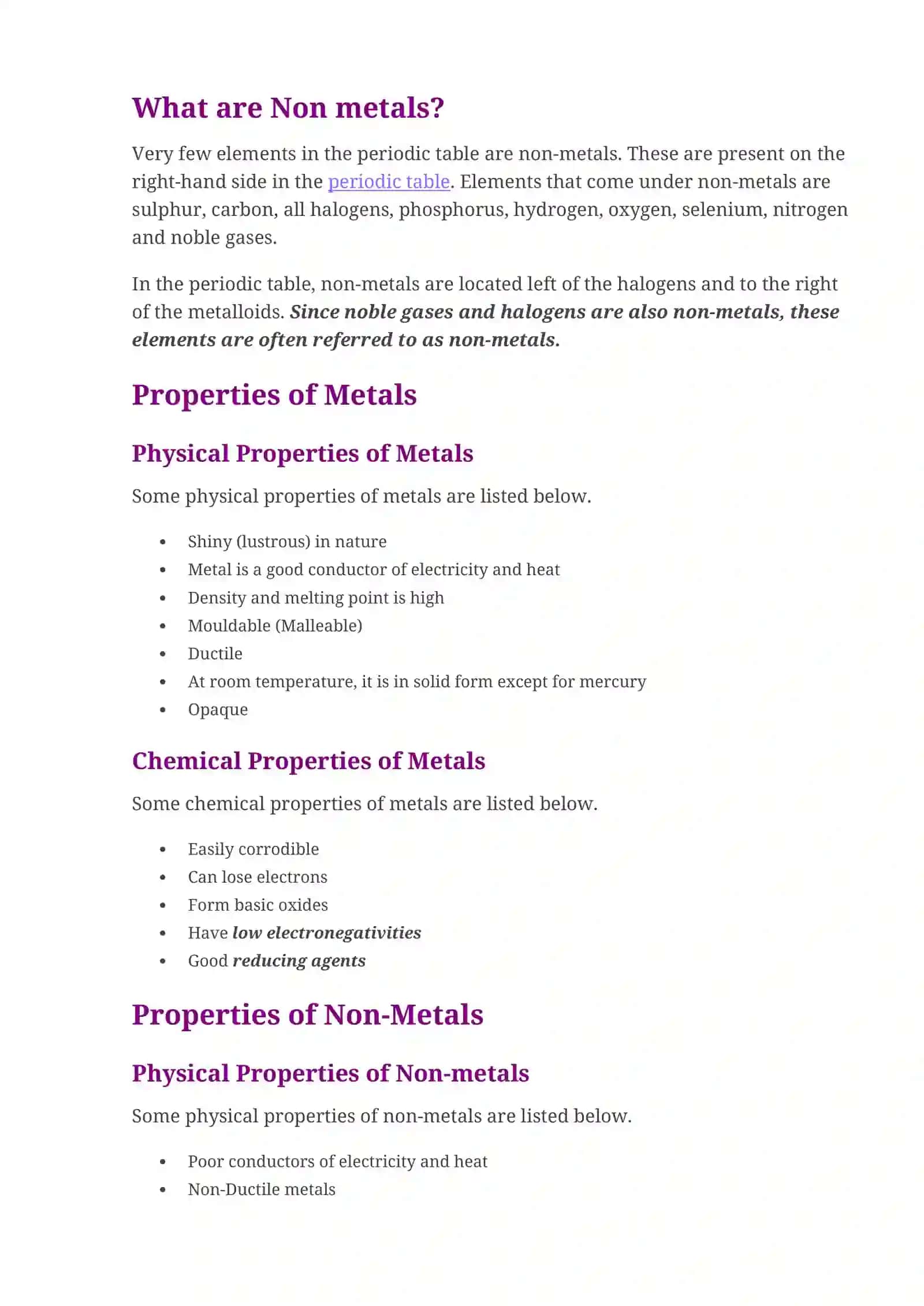 Materials and Their Properties 2