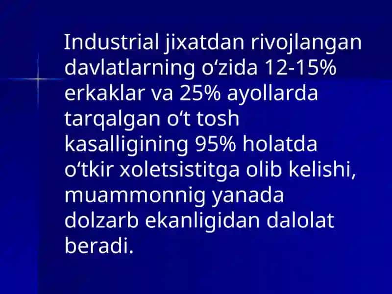O‘tkir xoletsistit va uning asoratlari 2