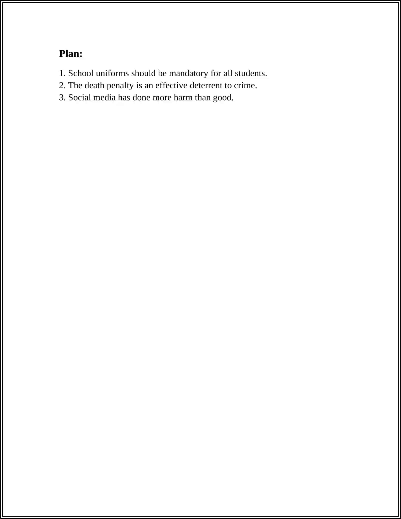 AGREE AND DISAGREE ESSAY 2