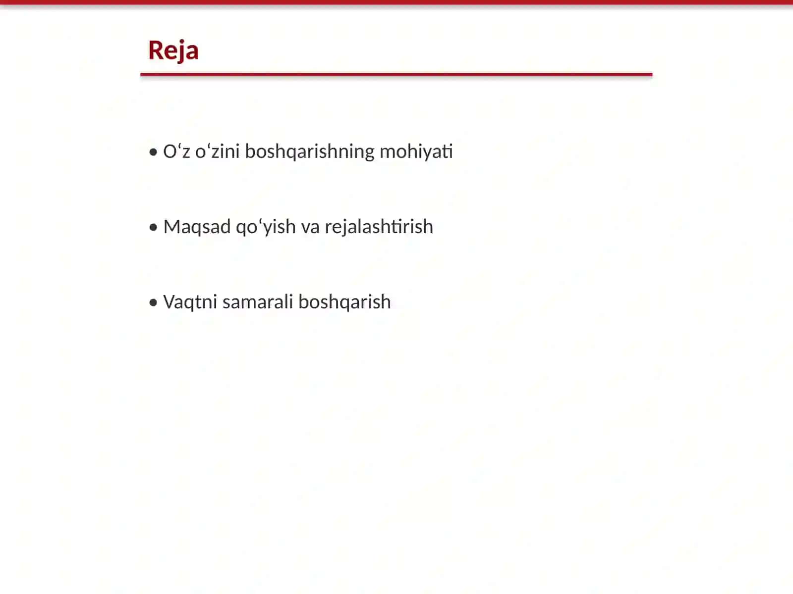 Oʻz oʻzini boshqarish koʻnikmasini rivojlantirish yoʻllari 2