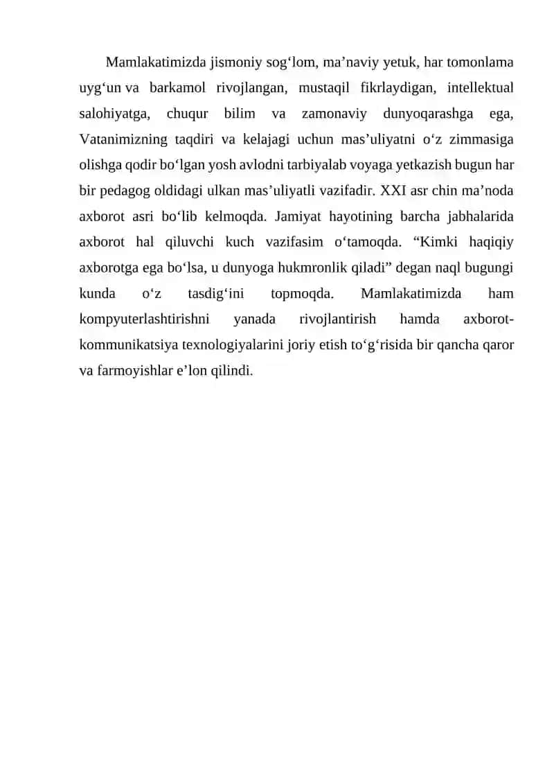 Mobil platformalarining iqtisodiyot sohasidagi o’rni 2