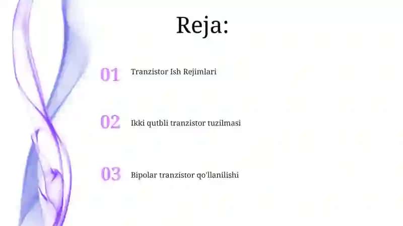 Bipolyar tranzistorlar va ularning ishlash prinsipi 2