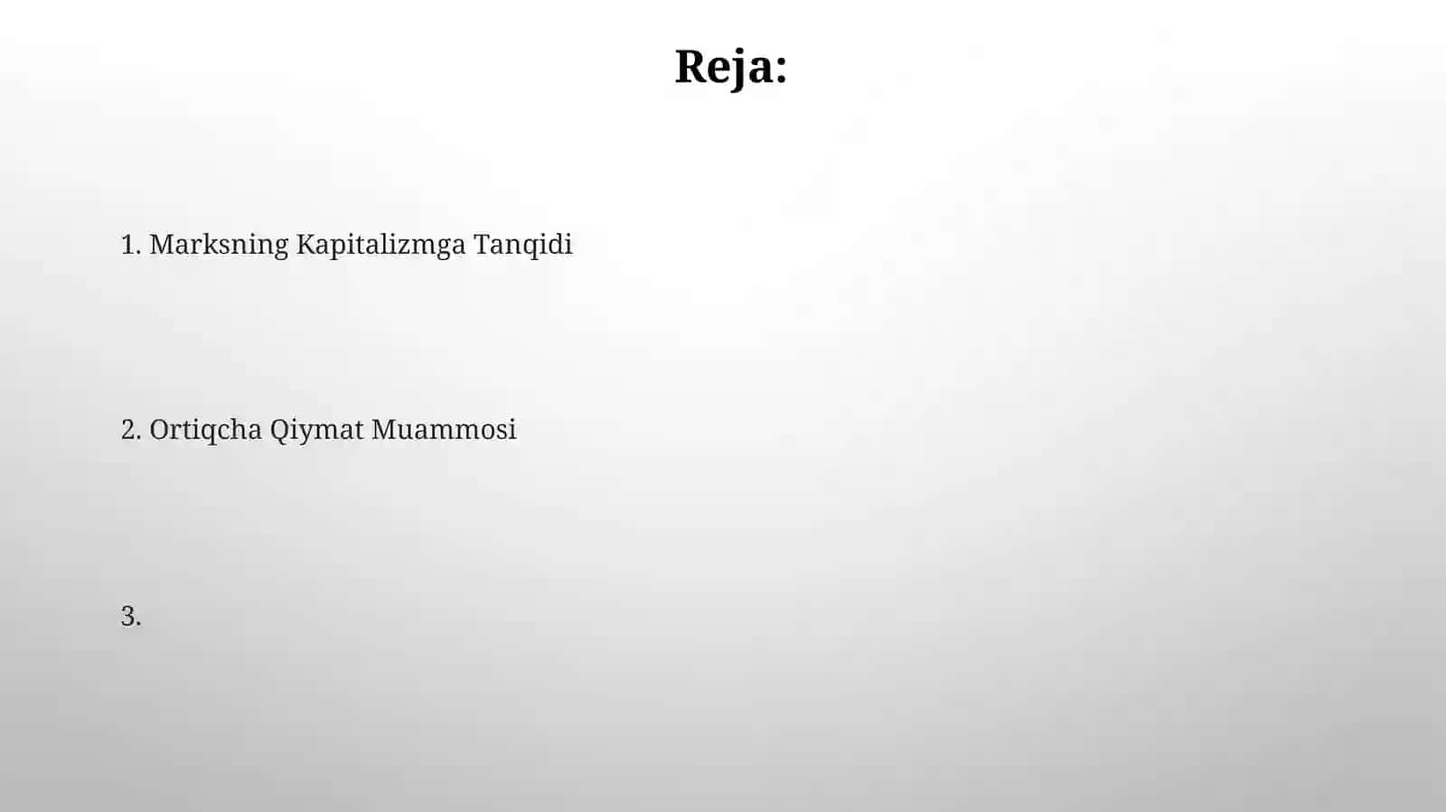 K.Marksning Kapital asarining asosiy g‘oyasini bayon qiling va o‘z munosabatingiz 2