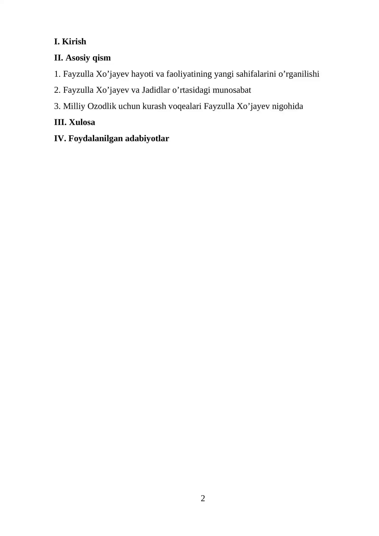 FAYZULLA XO’JAYEV HAYOTI VA FAOLIYATI HAQIDAGI YANGI MULOHAZALAR 2