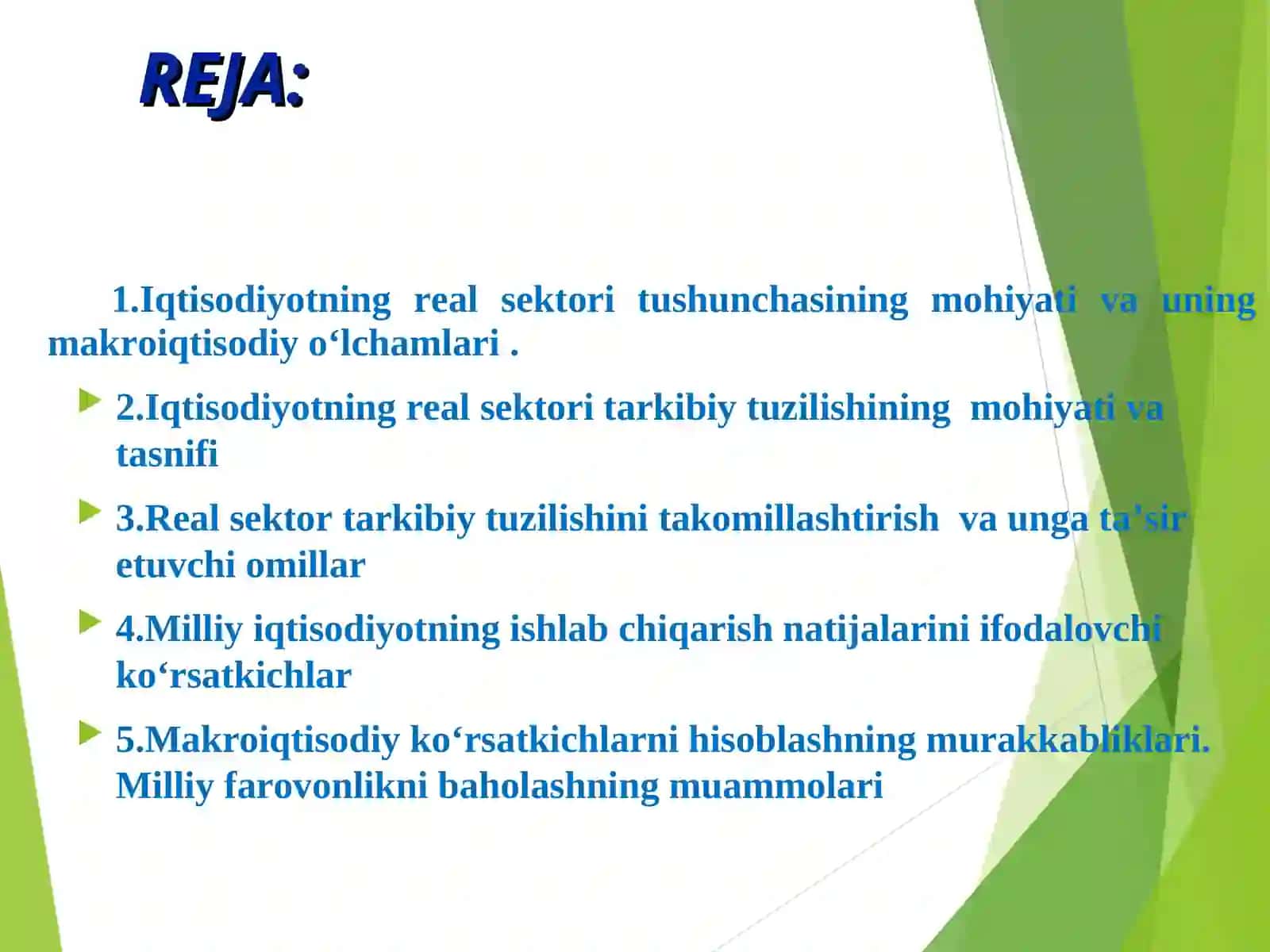 DINAMIK MAKROIQTISODIY TAHLILDA REAL SEKTOR 2