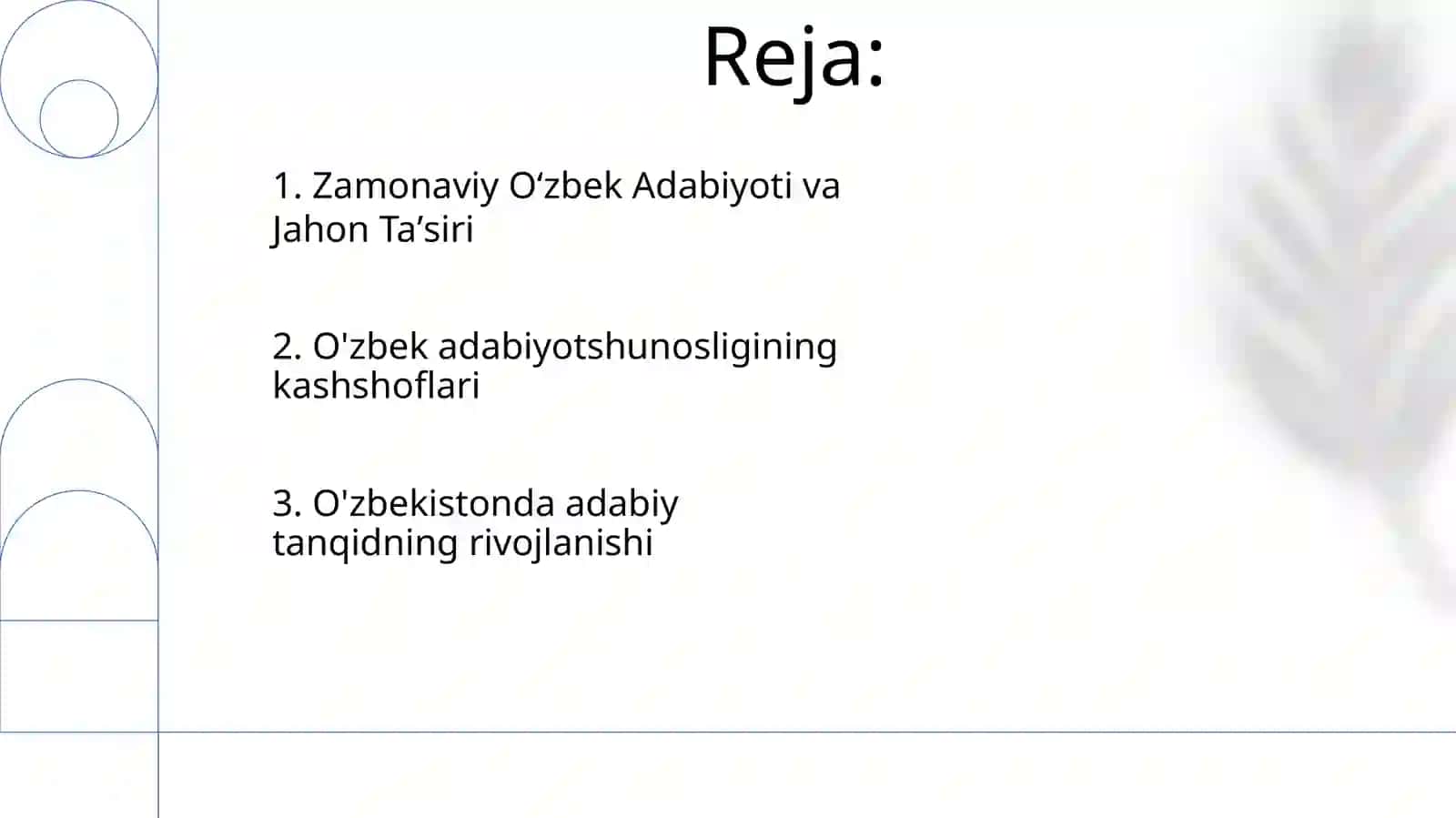 O'zbek adabiyotshunoslari VA ularning fan rivojida tutgan o'rni 2
