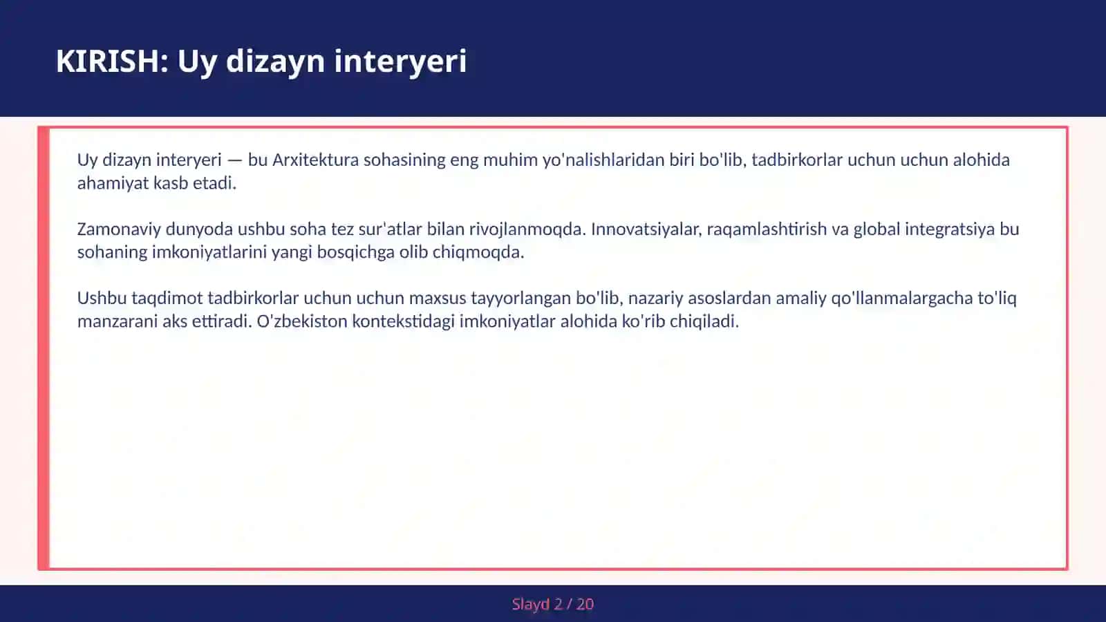 Uy dizayn interyeri 2