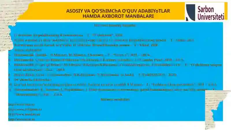 Islom dini manbalari, aqidaviy maktablari va ularning hozirgi davrdagi ahamiyati 2