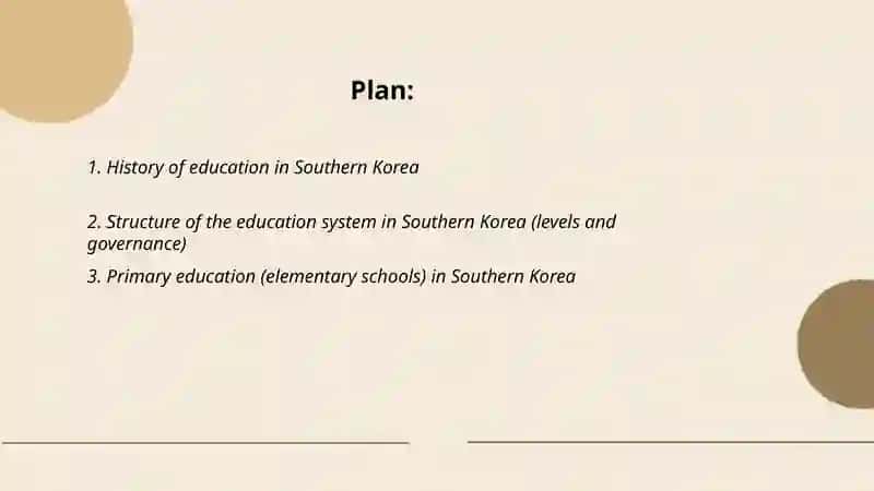 Education of Southern Korea 2